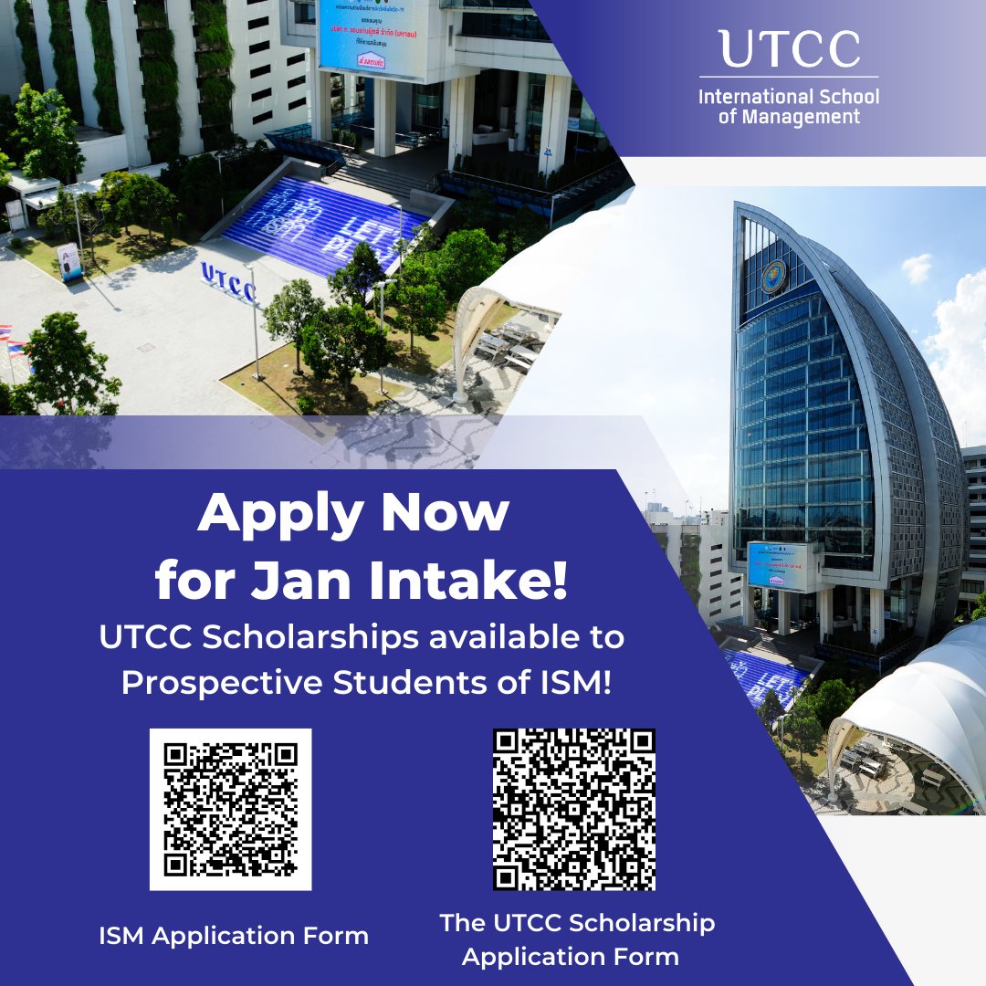 UTCC Scholarships for January 2022 Intake