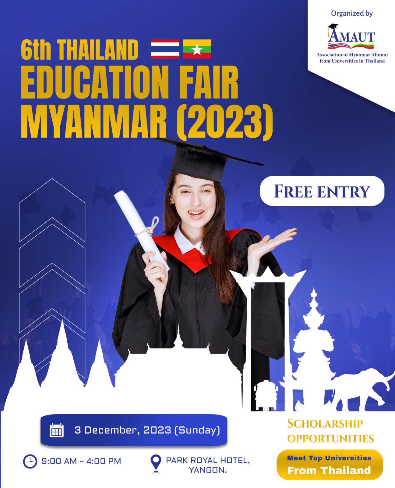 6th Thailand Education Fair (Myanmar) 2023 proposal